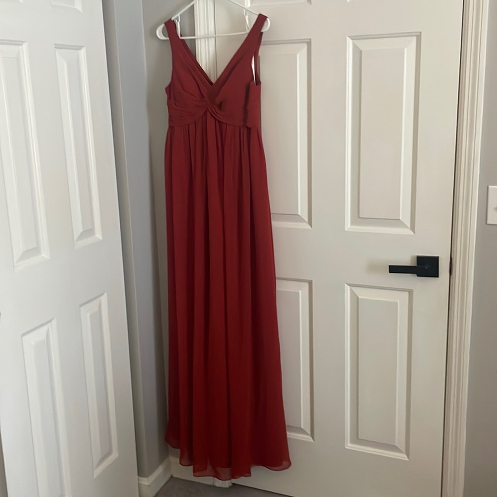 Azazie maternity bridesmaid dress